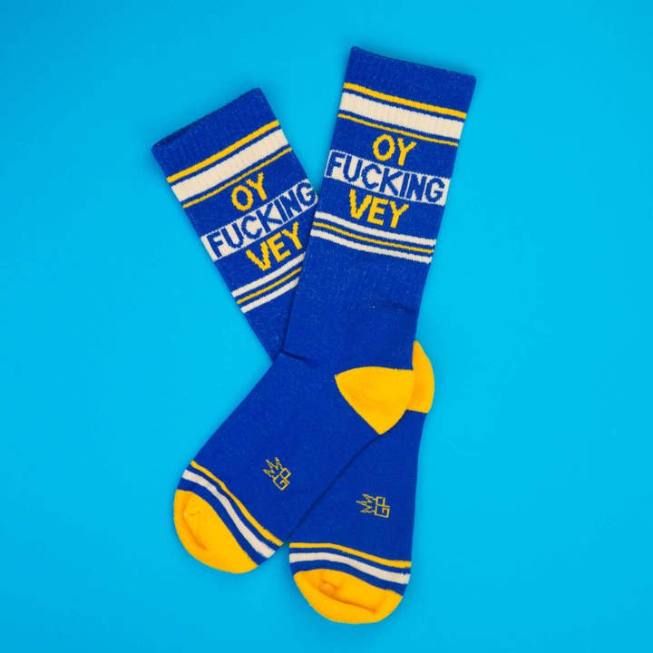 Gumball Poodle - Wholesale Socks – Unisex - Oy Fucking Vey Gym Crew Socks1
