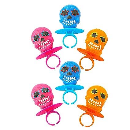 I Got Your Candy - Wholesale Lollipop - Sugar Skull Ring Pops Box .42oz - 6ct1