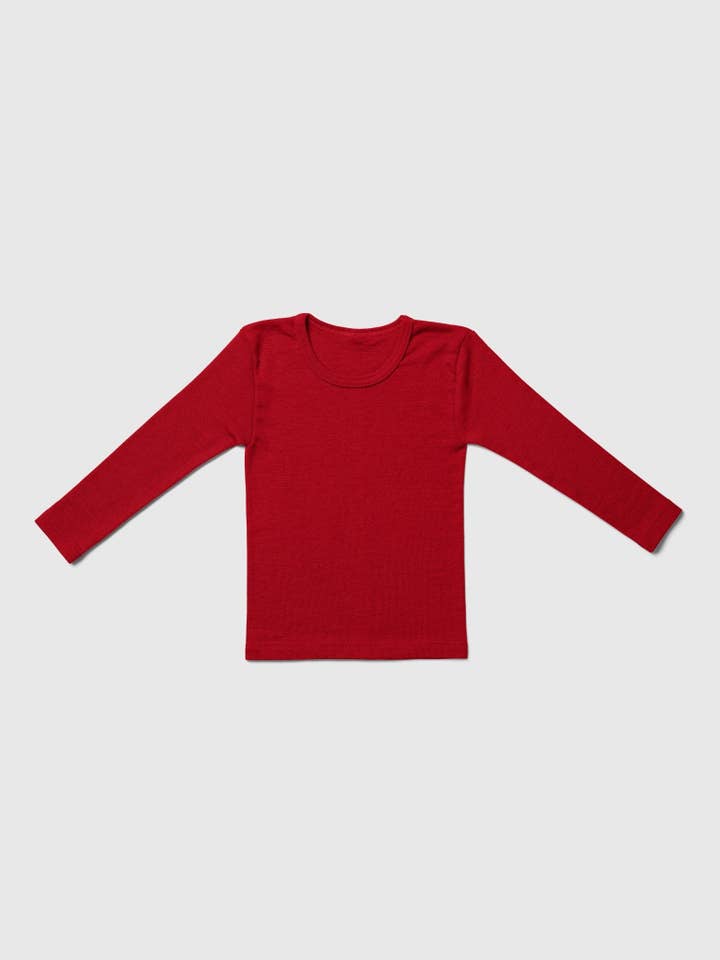 MINI LILA - Wholesale T-Shirt - Kids - Organic Merino Wool and Silk Kids Shirt12