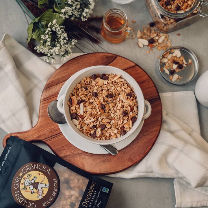 Golden Girl Granola - Wholesale Granola - Chocolate Decadence Gourmet Granola 10 oz4