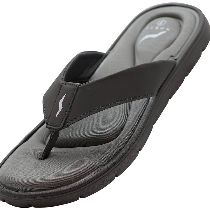 Norty Mens Memory Foam Footbed Comfort Casual Sandal Slip On for wholesale by Eastern Off Price