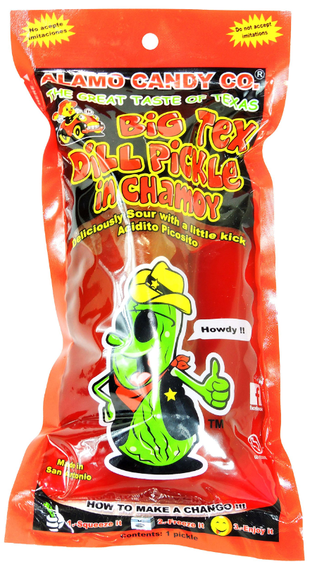 iSweet.ca - Wholesale Gummy - US - Alamo Candy Big Tex Dill Pickle - Chamoy0