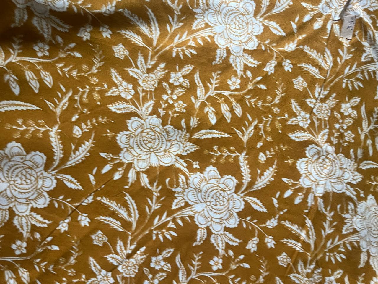 Bhawana Handicrafts - Wholesale Fabric Paint - Beautiful Floral Print Fabric Cotton Fabric Sold By The Yard1