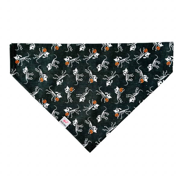 Skelet Hunde Bandana for engroshandel hos Fetch Mart