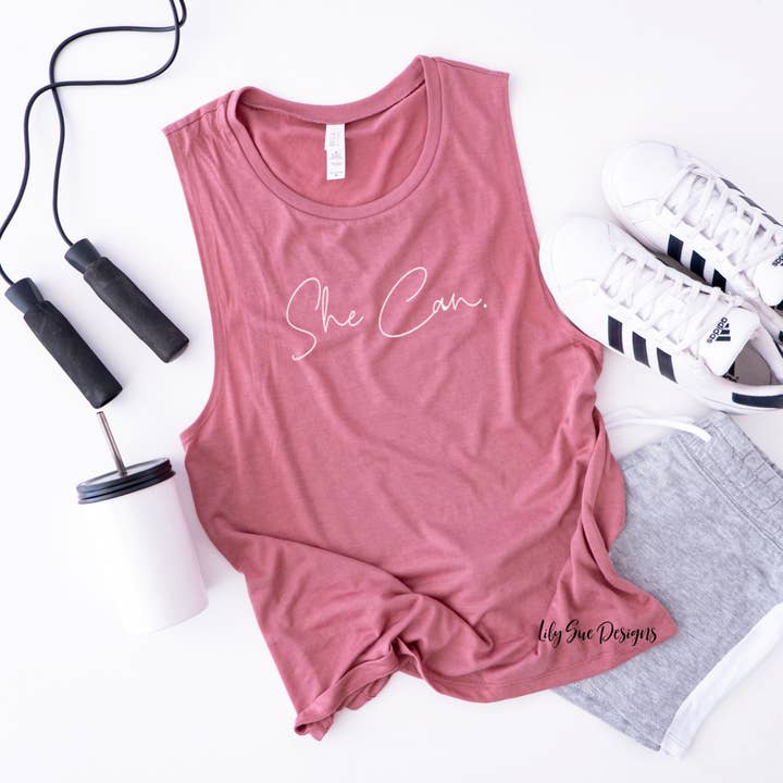 She Can. for wholesale by Lily Sue Designs