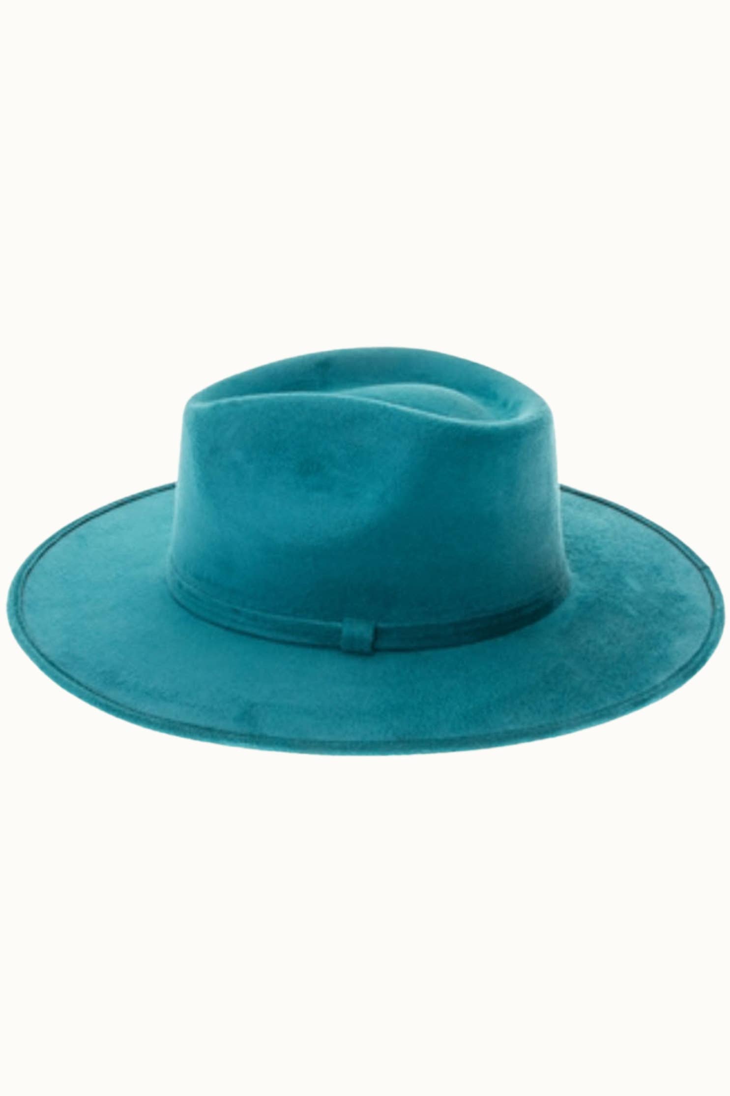 Olive & Pique – wholesale Fedora – Women’s – Vegan Suede Rancher Hat 3.5" Brim, Unisex, OSFM14