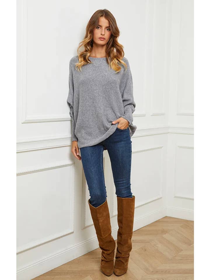 LÉA & LUC - Wholesale Knit Sweater - Women's - Star sweater REF. 009830