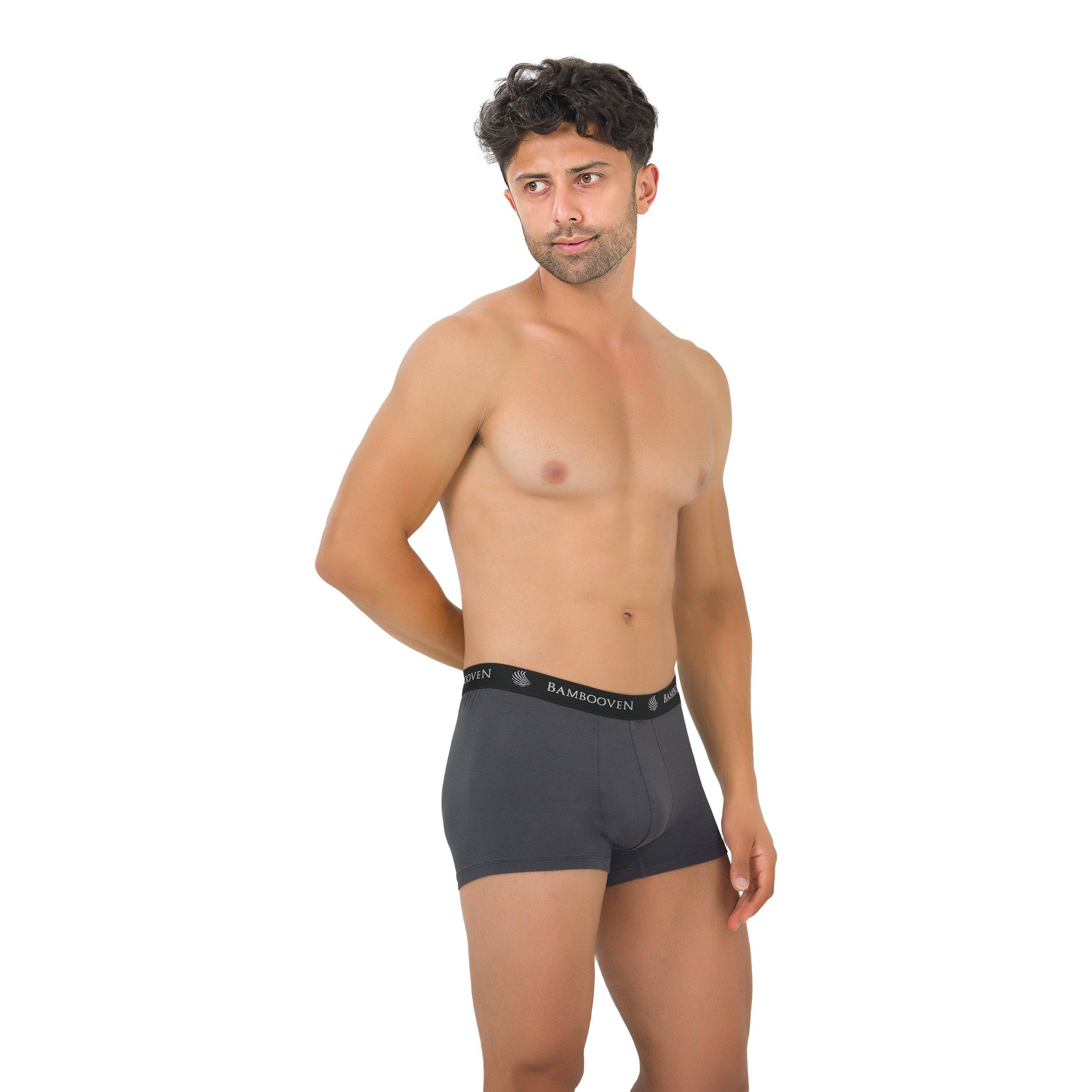 Bambooven - Vente Sous-vêtements – homme - Boxers homme en bambou avec poche de soutien, lot de 417