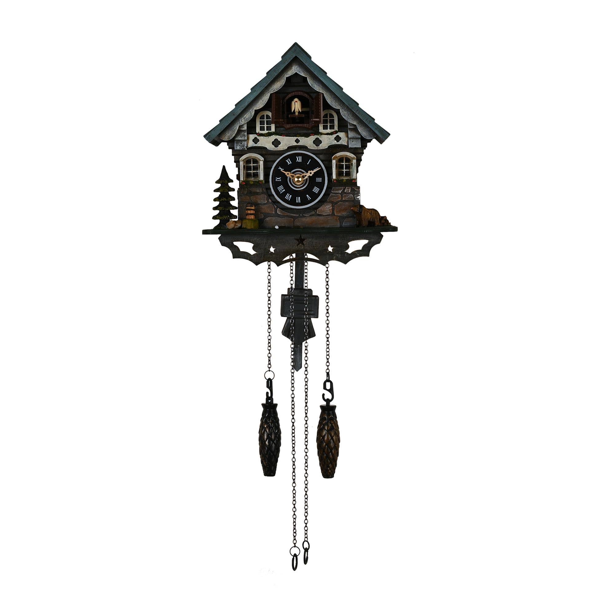 WIDDOP and Co. - Wholesale Wall Clock - Qtz Cuckoo Clock - Chalet Style0