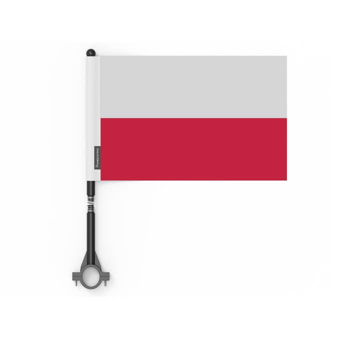 Pixelforma – Großhandel Flagge – Fahrradflagge Polen aus Polyester