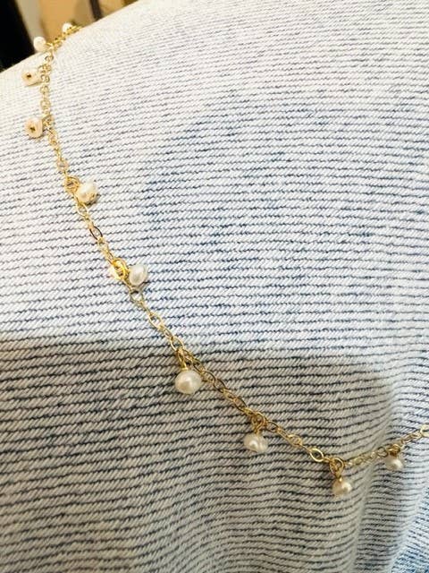 Sonya Renee Jewelry - Vendita all'ingrosso Collane a catena e maglie - Sabrina Gold Fill 40,6 cm9