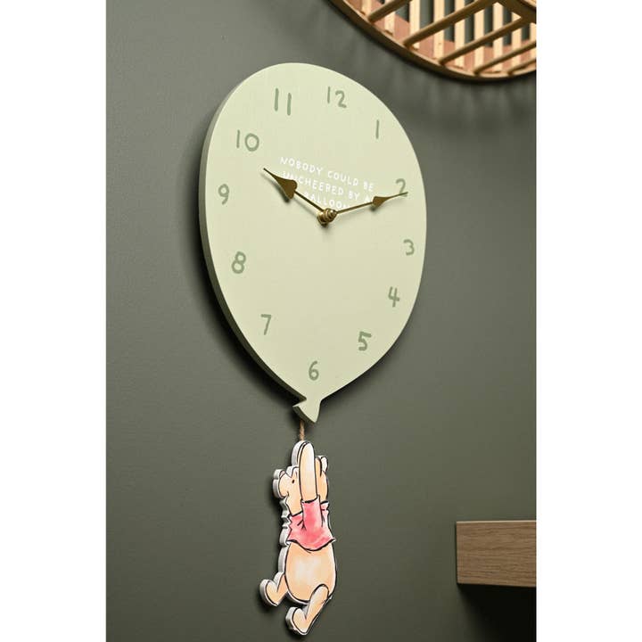 WIDDOP and Co. - Vendita all'ingrosso Orologi da parete - Orologio da Parete con Palloncino di Winnie The Pooh Disney