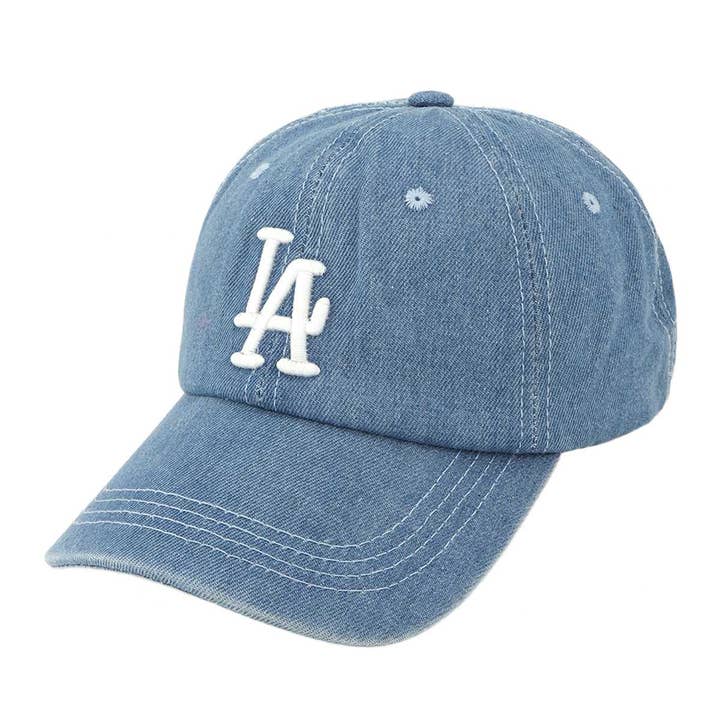 anbfashion - Wholesale Baseball Cap - Unisex - NEW COLOR LA 3D EMBROIDERY PIGMENT BASEBALL CAP13