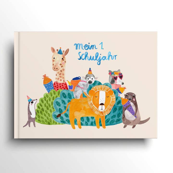 Boek *Mijn eerste schooljaar* voor de eerste schooldag (hardcover) voor wholesale door Frau Ottilie