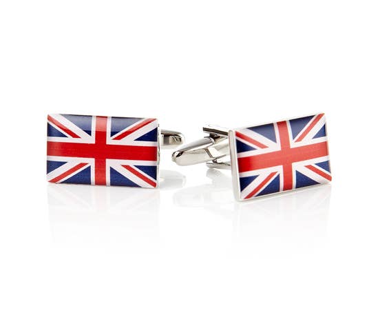 Roberts and Dore - Vente Boutons de manchette - Boutons de manchette Union Jack0