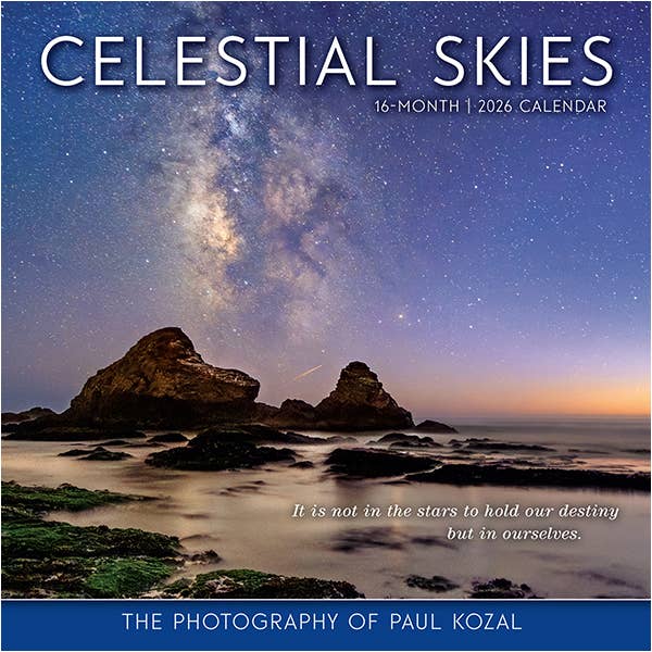 Celestial Skies 2026 Wall Calendar for wholesale by Sellers Publishing