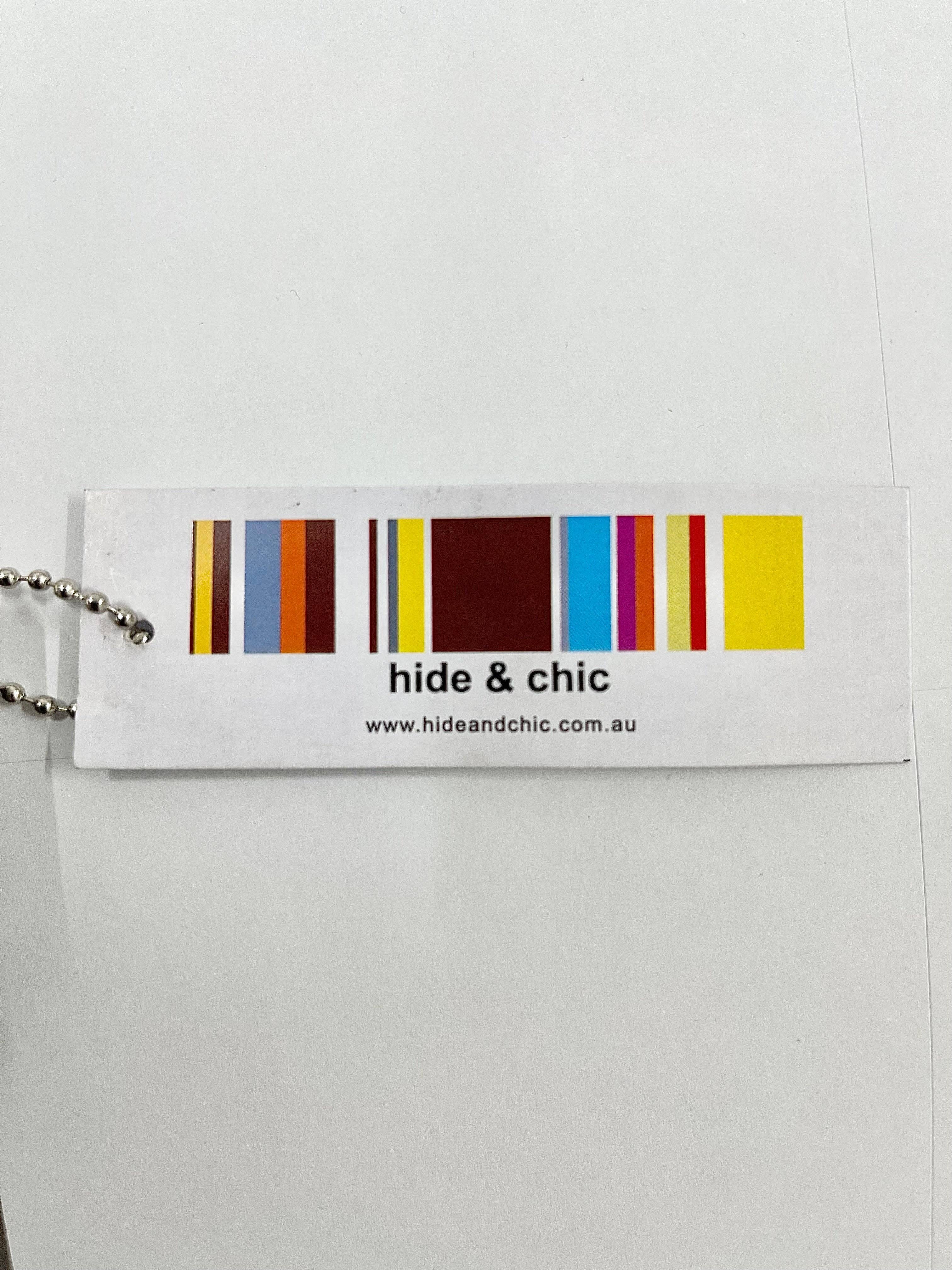 hide & chic – wholesale Bälte - Unisex – Hide & Chic Stockman’s Läderknivbälte med knivfodral. Svart eller Brun. Stil: 4101410