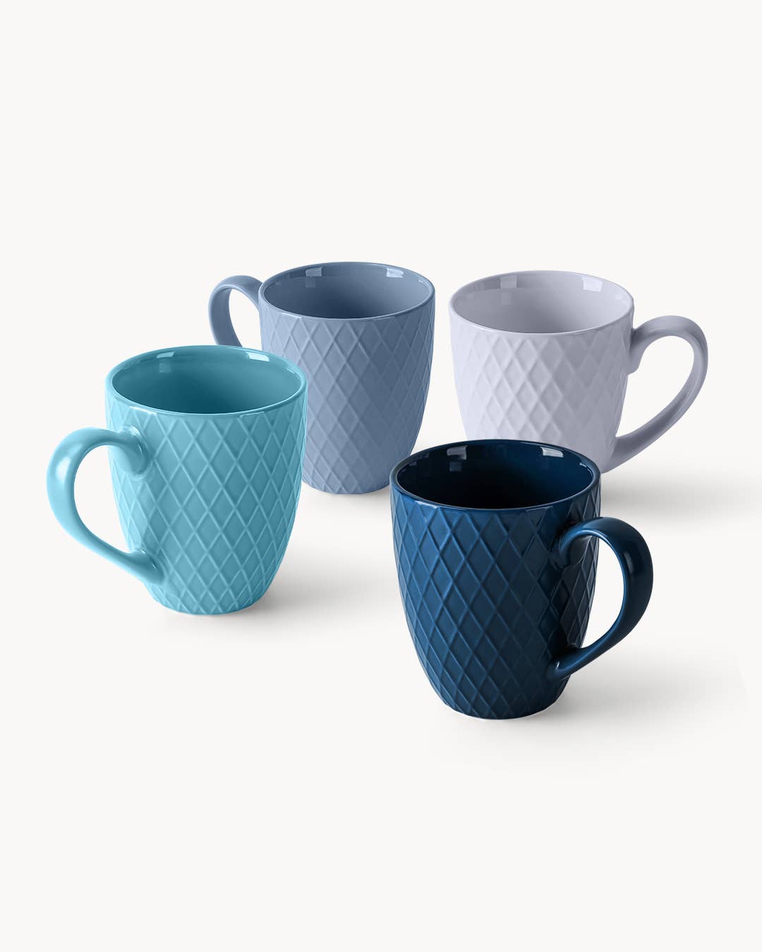 MIAMIO - Vente Tasse à café - Ensemble de 6 tasses à café Palmanova Collection (6 x 400 ml)7