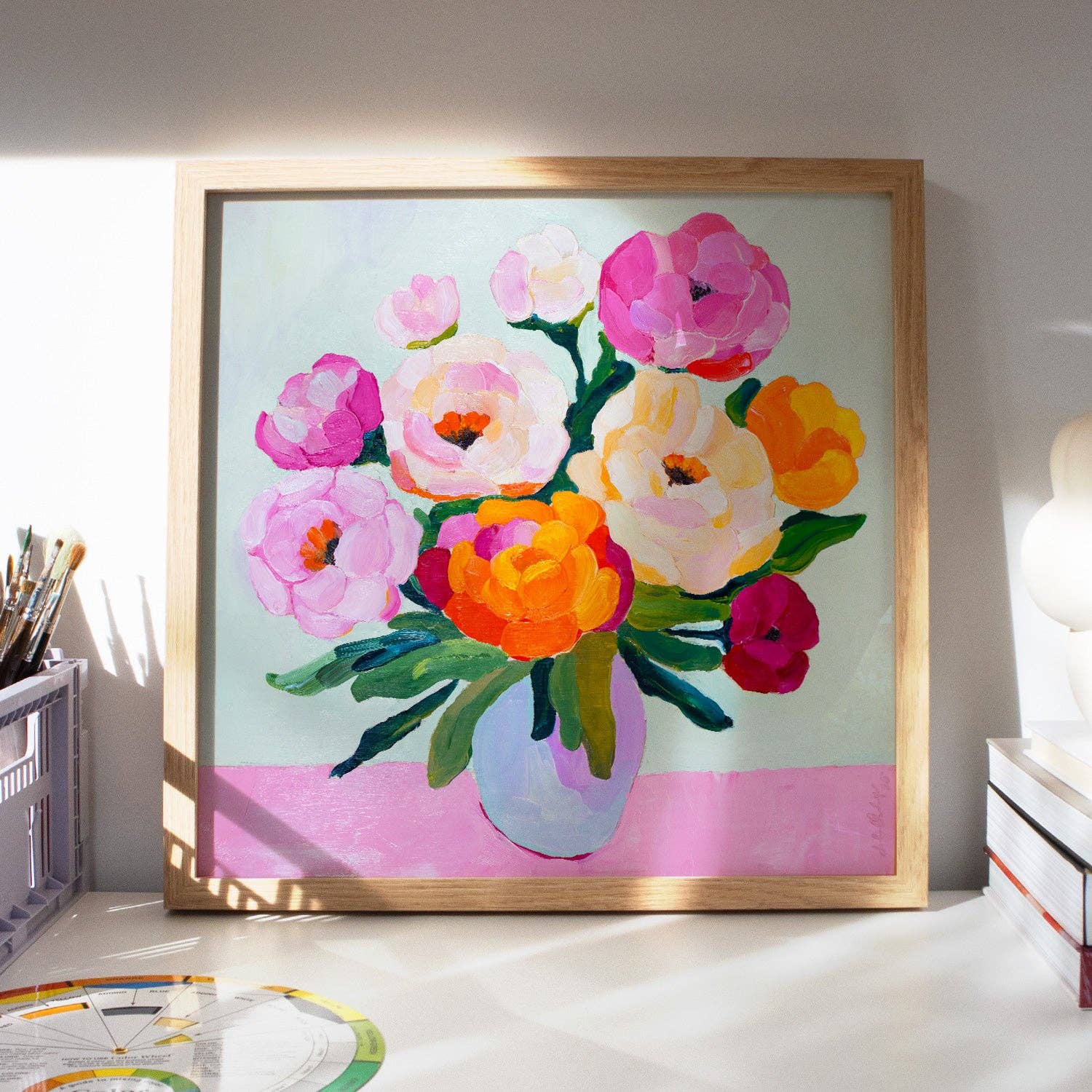 Julia Ockert - Wholesale Art Print - Pastel Blooms Dopamine Decor Fine Art Print4