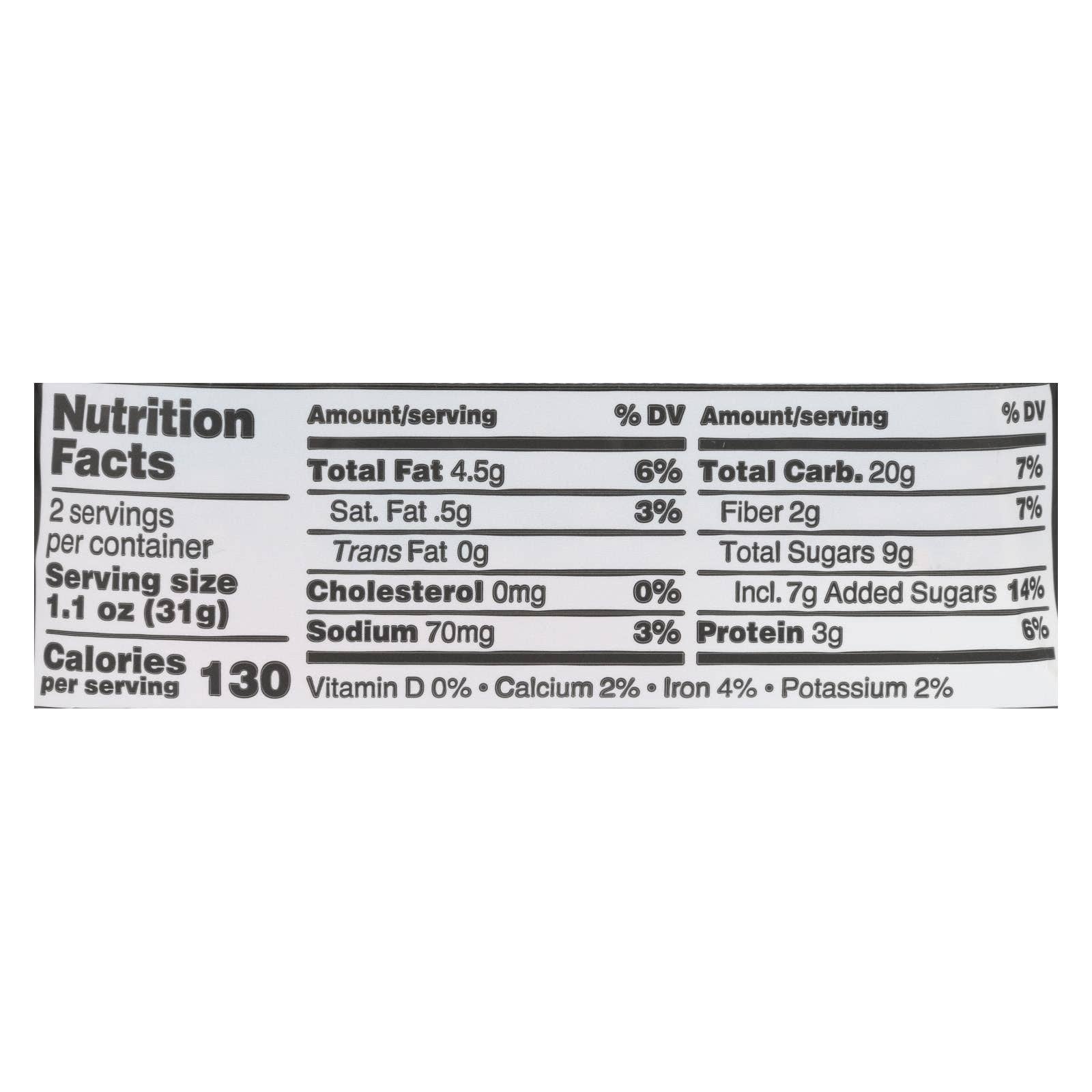 Ware Spark - Wholesale Snack Bar - Kate's Real Food - Bar Hndl Dark Chy Almond - Case Of 12 - 2.2 Oz2