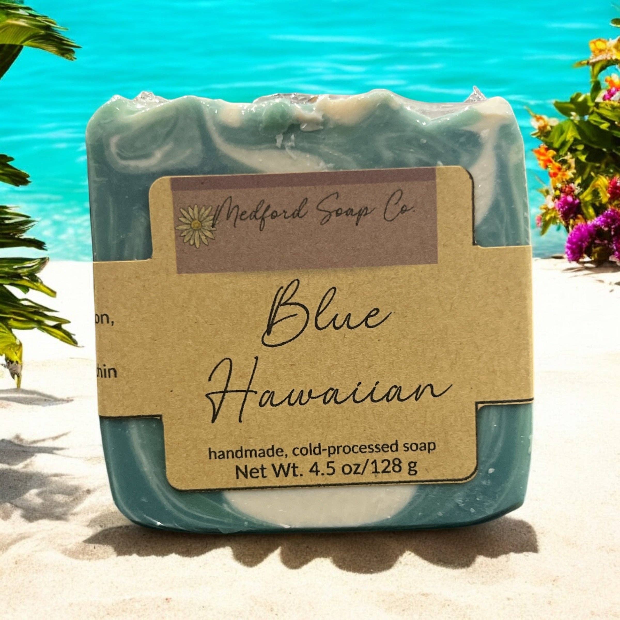 Medford Soap Company - Wholesale Bar Soap - Blue Hawaiian