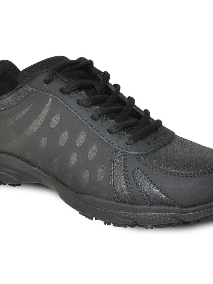 VANGELO Women Slip Resistant Shoe AVA-4 Black for wholesale by Tux-USA®