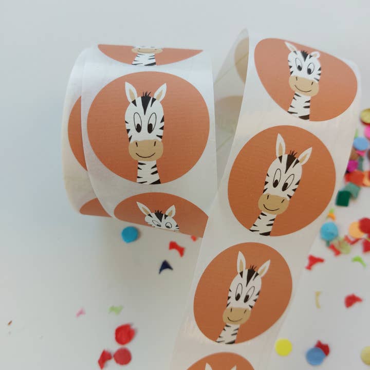 Autocollants - Zebra pour la vente par JUDITH maakt