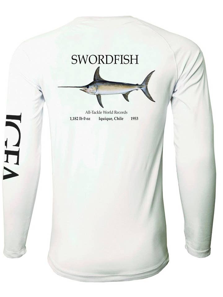 Camiseta solar de pez espada récord mundial de la IGFA de Second Skin para venta al por mayor de Bluefin USA