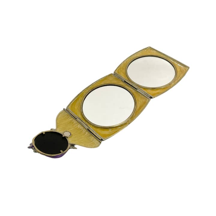 Astoria Gift Corporation - Wholesale Compact Mirror - Tri Fold Compact Mirror #20-0052