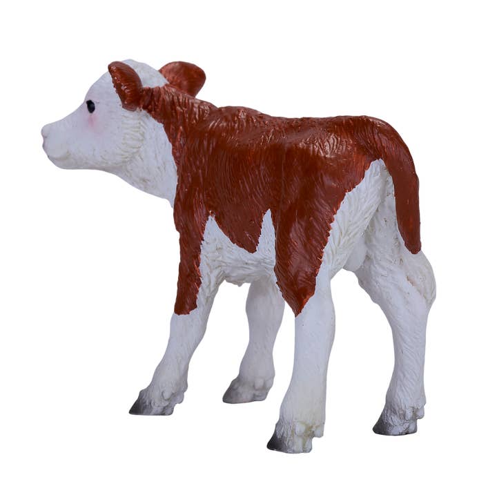 Mojo - Wholesale Figurine Toy - Kids - Mojo Hereford Calf Animal Figurine4