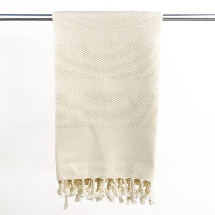 Hammamhåndklæde af økologisk bomuld Dalya natural for engroshandel hos Yolunda