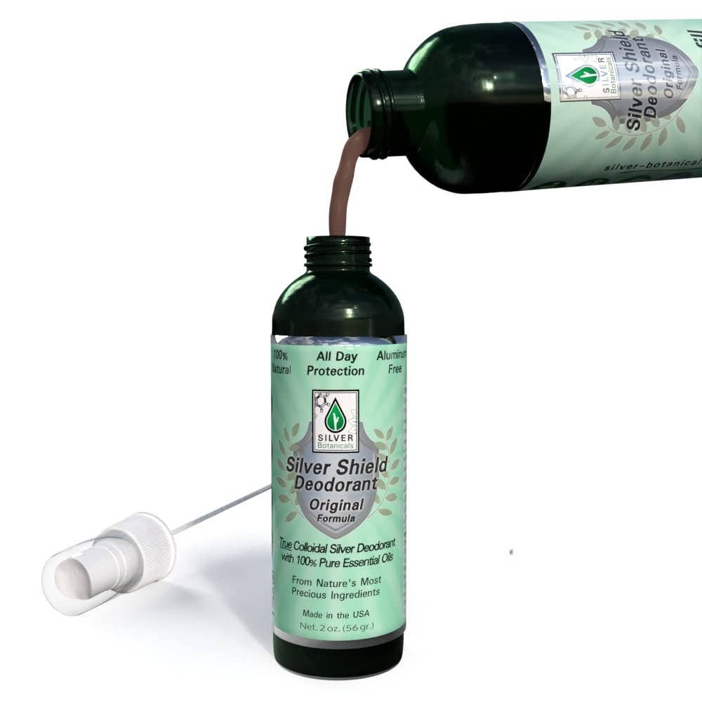 Silver Botanicals - Wholesale Deodorant - Unisex - Silver Shield Deodorant -  Spray, 2 oz.3