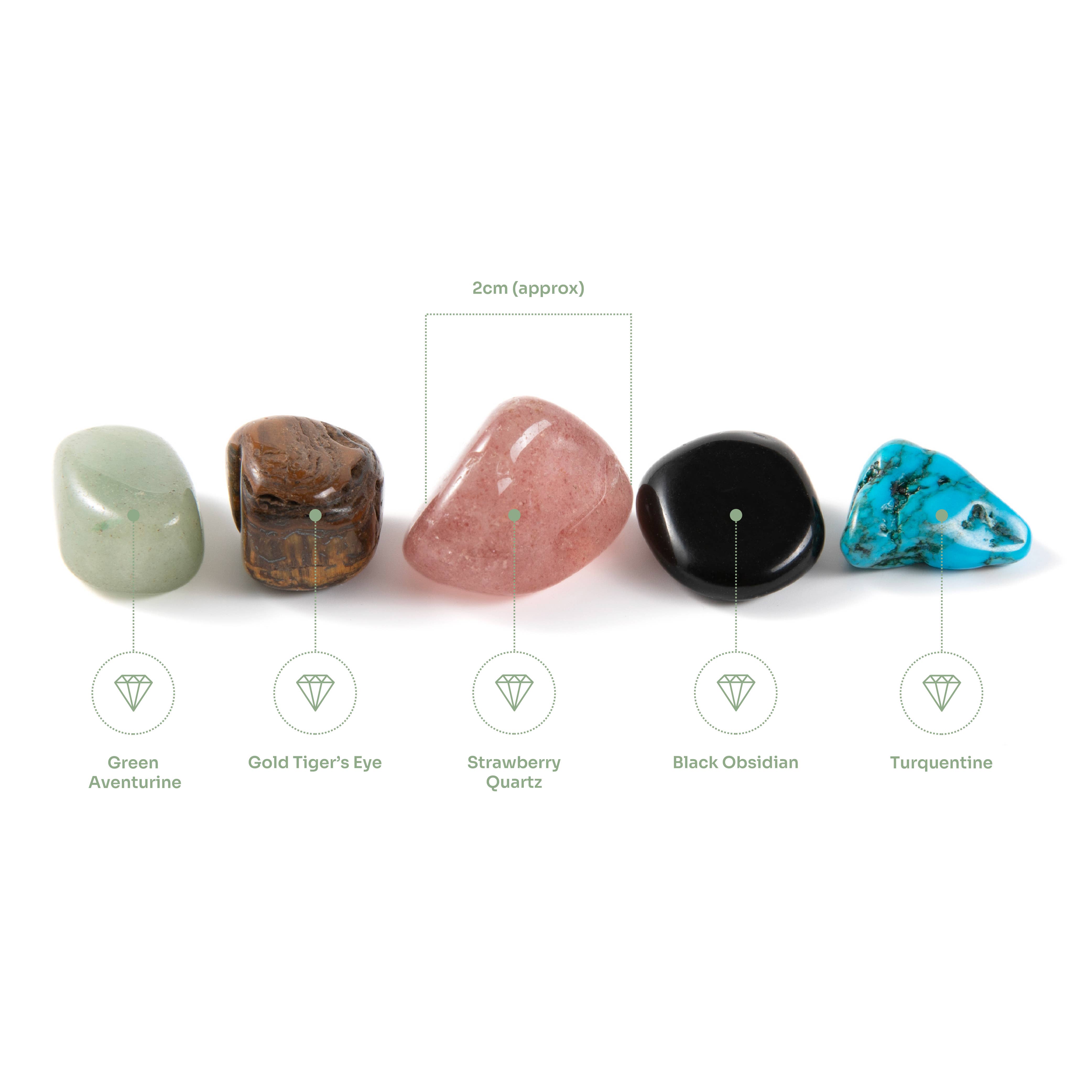 Myga - Wholesale Spiritual Stone/Crystal - Myga Wellbeing Crystal Collection - Display 24 Units39