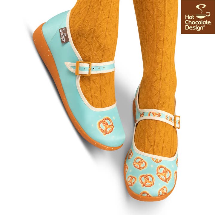 Popping Candy - Wholesale Flats – Women’s - Hot Chocolate Design Atomic Pretzel MJ3