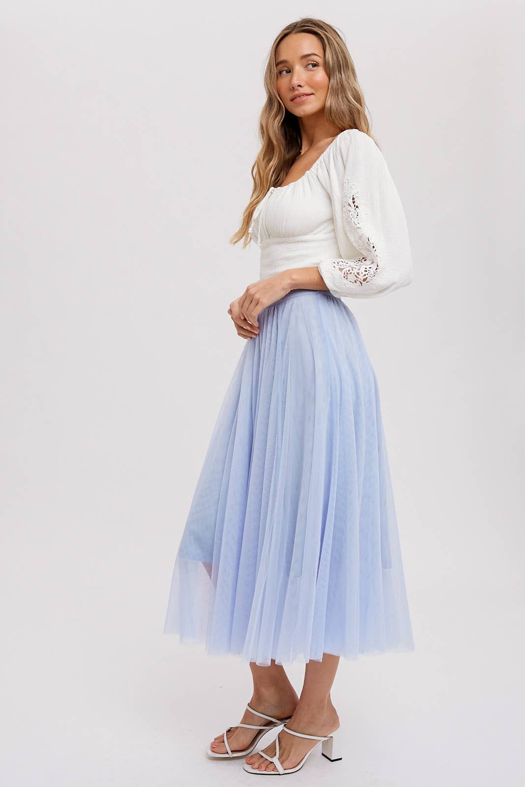 Bluivy - Wholesale Skirt - Women's - TULLE MIDI SKIRT19