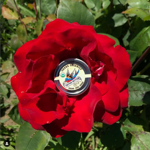 'Ohana Organics - Wholesale Tattoo Ointment/Care - Organic Tattoo Butter- Unscented, 2 Sizes (Cases of 6)4