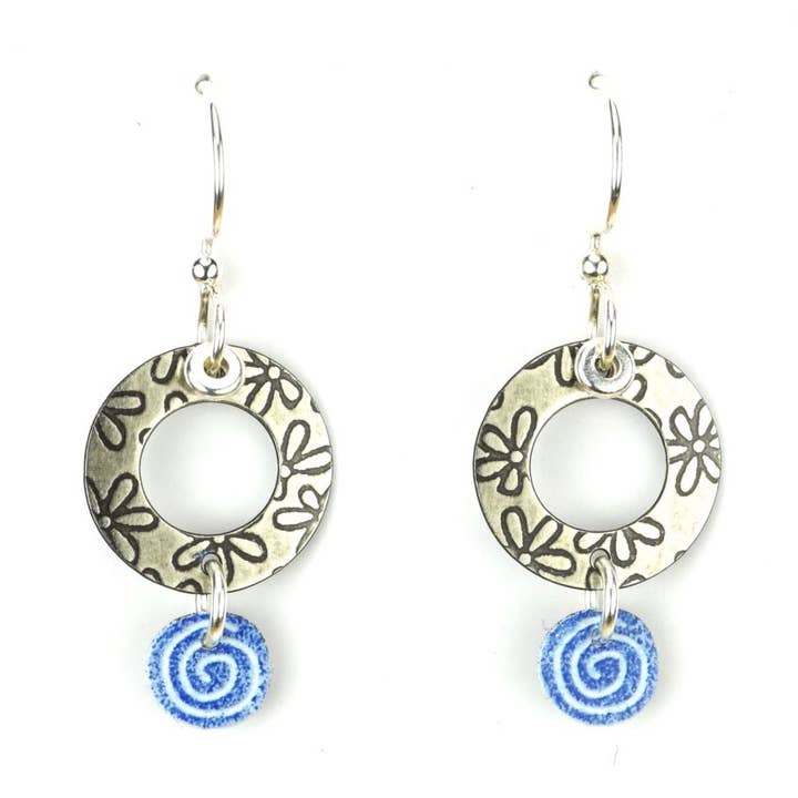 Sølv Donut Øreringe for engroshandel hos Beautiful Medusa