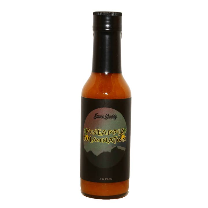 Sauce Piquante Fulmination à l'Ananas pour la vente par Sauce Daddy Hot Sauce LLC
