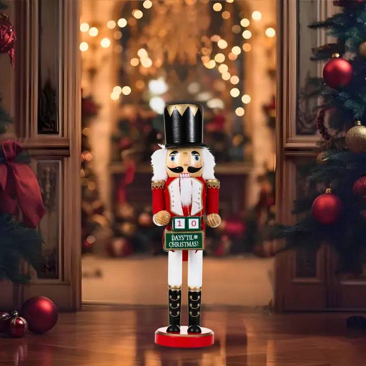 SINT - Wholesale Holiday Nutcracker - SINT 15 Inch Traditional Wooden Nutcracker for Christmas Decorations18