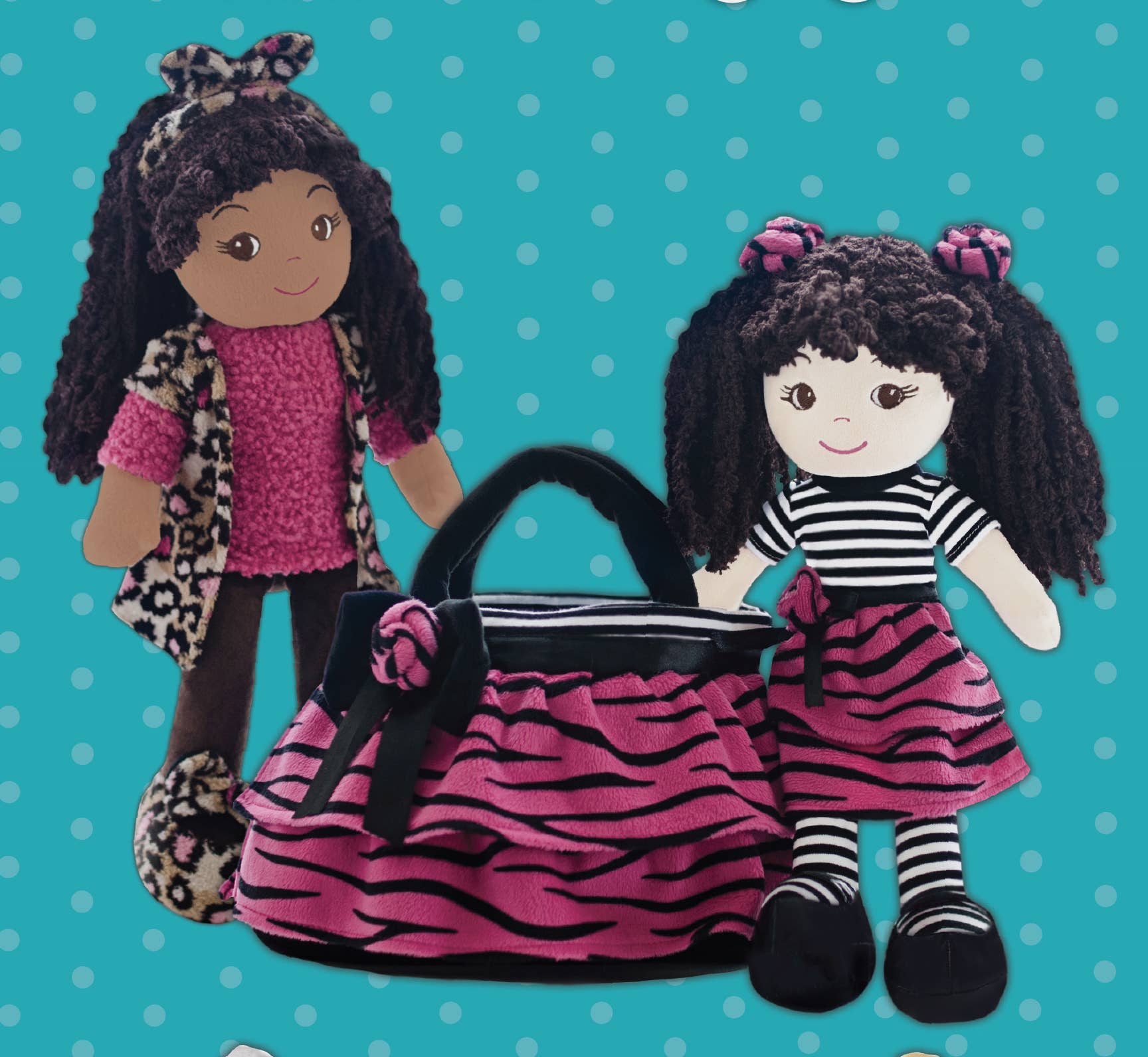 GirlzNDollz - Vendita all'ingrosso Bambola - Bambini - Bambola vestire con stampa zebrata Jessica2