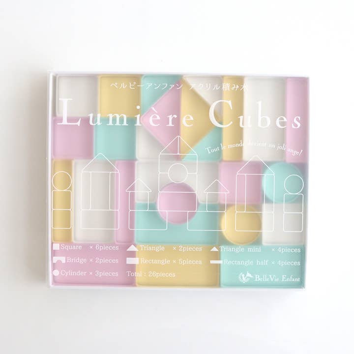 Belle Vie - Wholesale Building set – Child - Educational Kids building Toys Acrylic Blocks 26pcs6