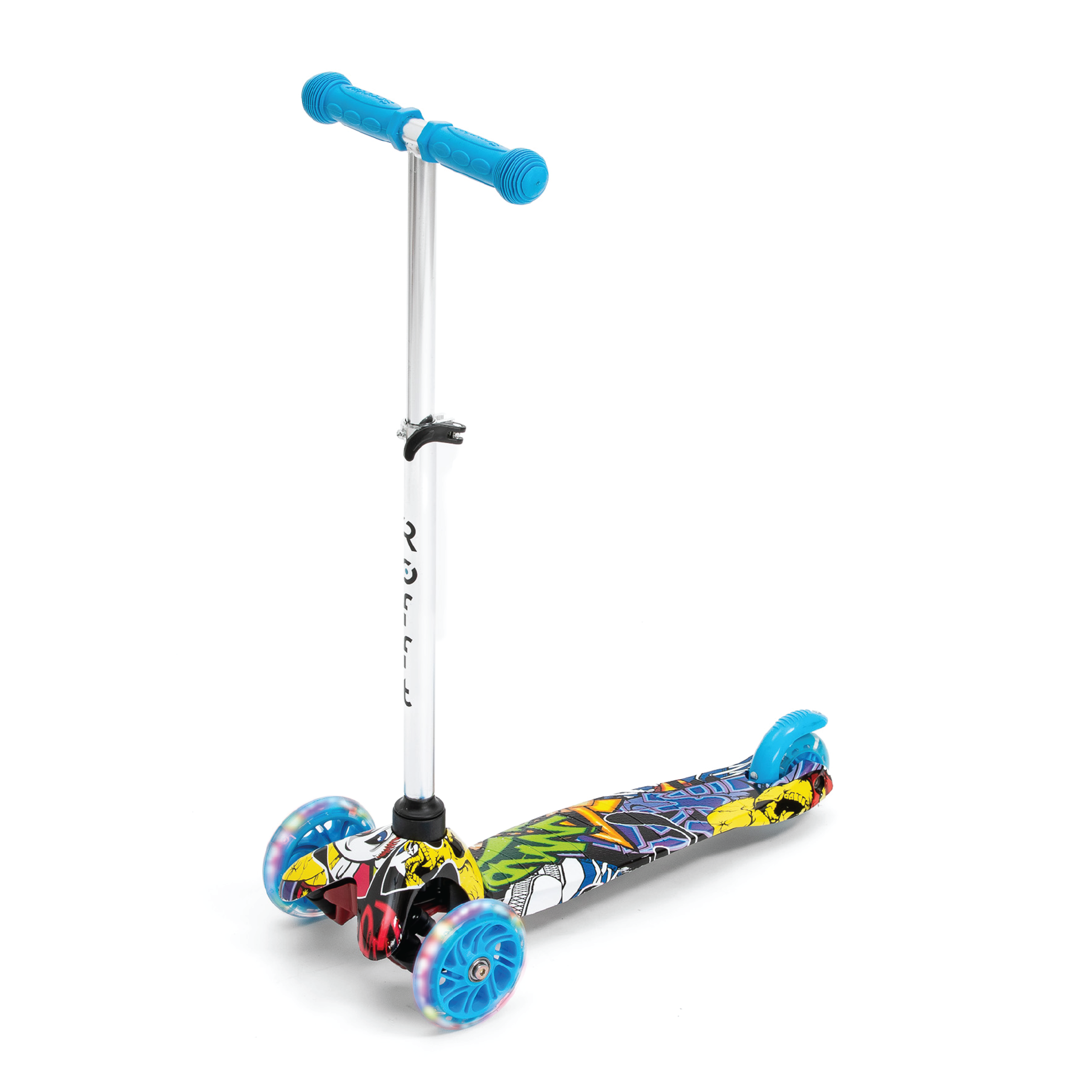 ROFFT USA LLC - Wholesale Bike/Scooter - Kids - Mini Scooter for Kids 3-6, LED 3 Wheels Kick Scooter - Graff1