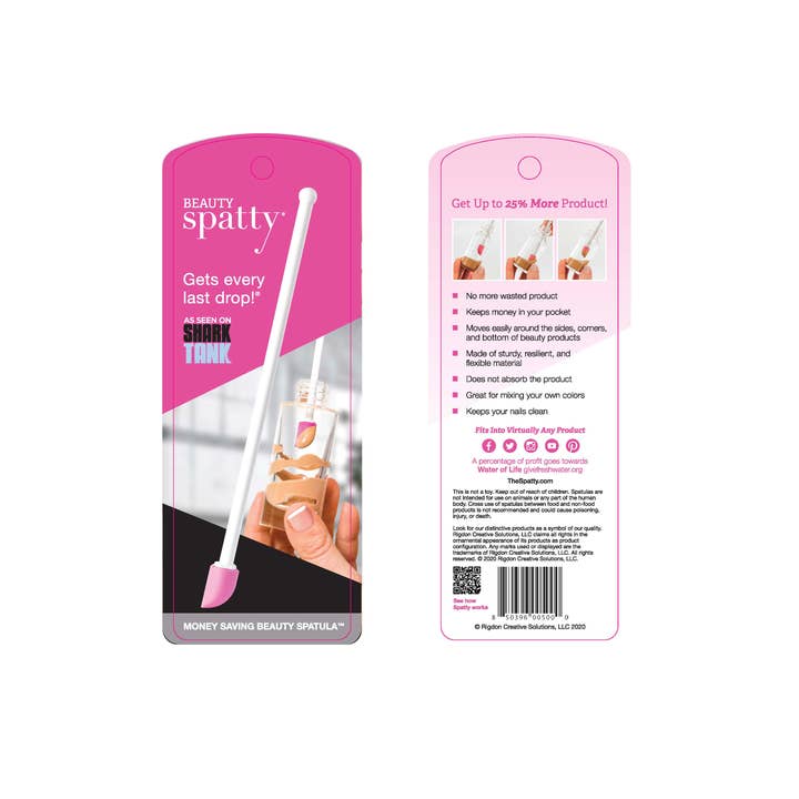 Spatty - Wholesale Mask Applicator Brush/Tool - 6" Beauty Spatty