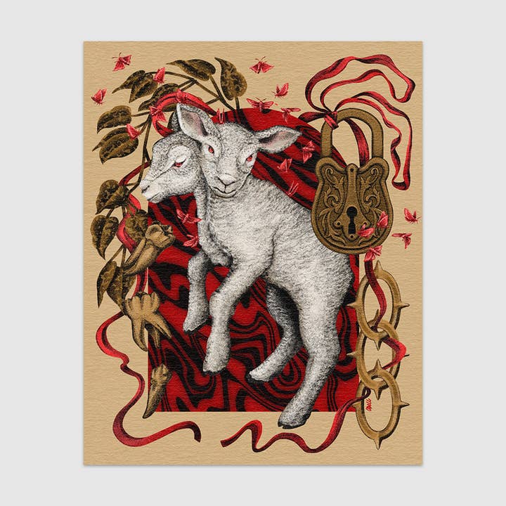 Hymn Print for wholesale by Amanda Marie Bell