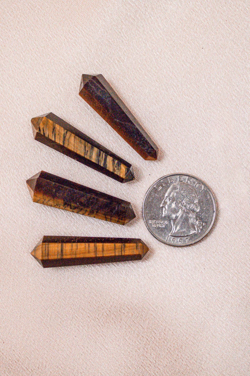 Selene Stone - Wholesale Spiritual Stone/Crystal - Mini Double Terminated Point7