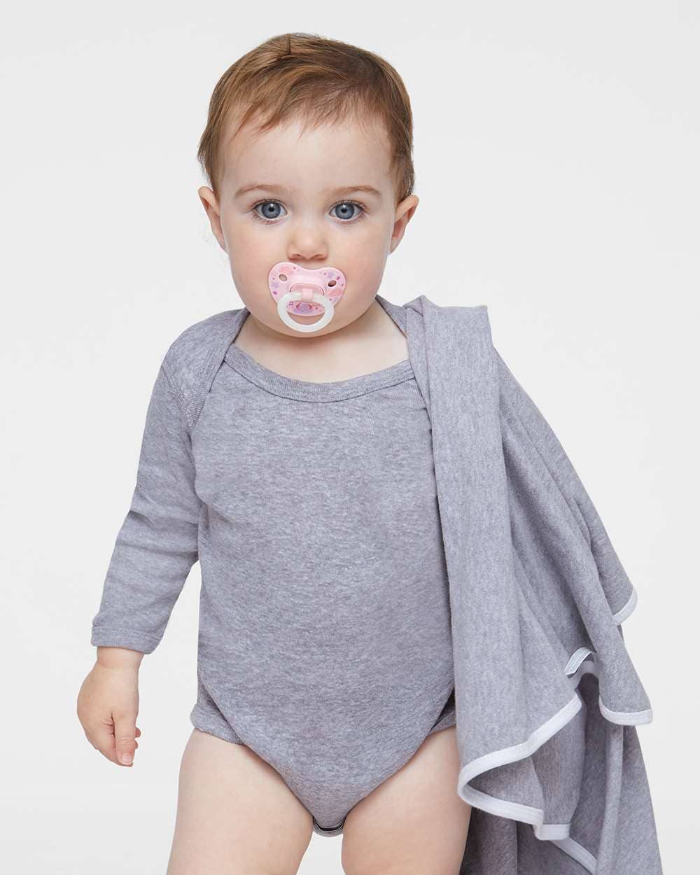 Lucky Avocado - Wholesale Bodysuit (Non-Footed) - Baby - Infant Long Sleeve Baby Rib Bodysuit22