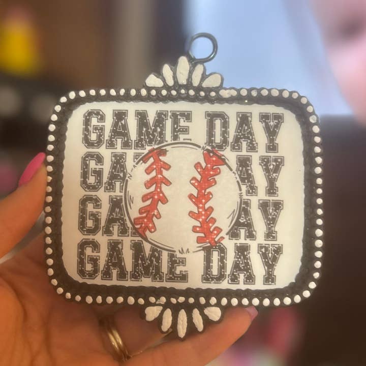 Ambientadores de coche con marco de fotos misterioso para venta al por mayor de Southern Vinyl Creations