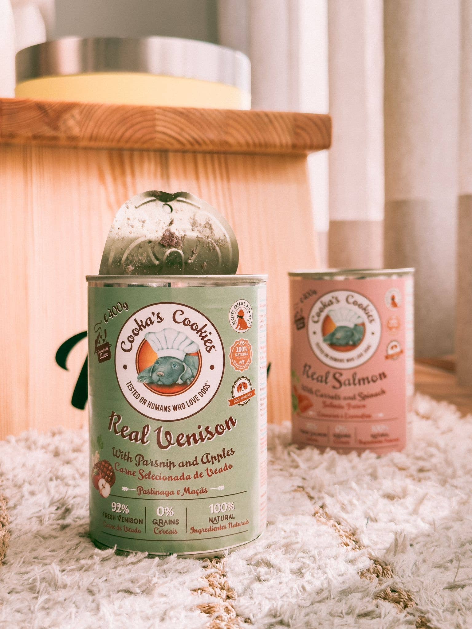 Cooka's Cookies - Wholesale Pet Food - Dog - Real Venison - Natural Humid dog Food2