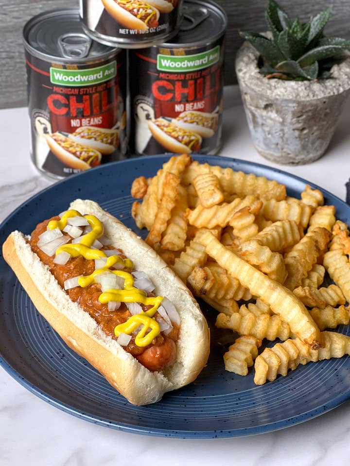 Woodward Ave Michigan Style Hot Dog Chili for wholesale by Giovanni's