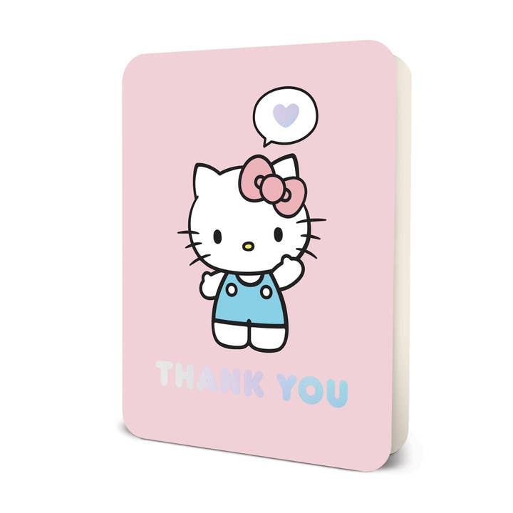 Studio Oh! - Wholesale Thank You Card - Hello Kitty Thank You Deluxe Greeting Card